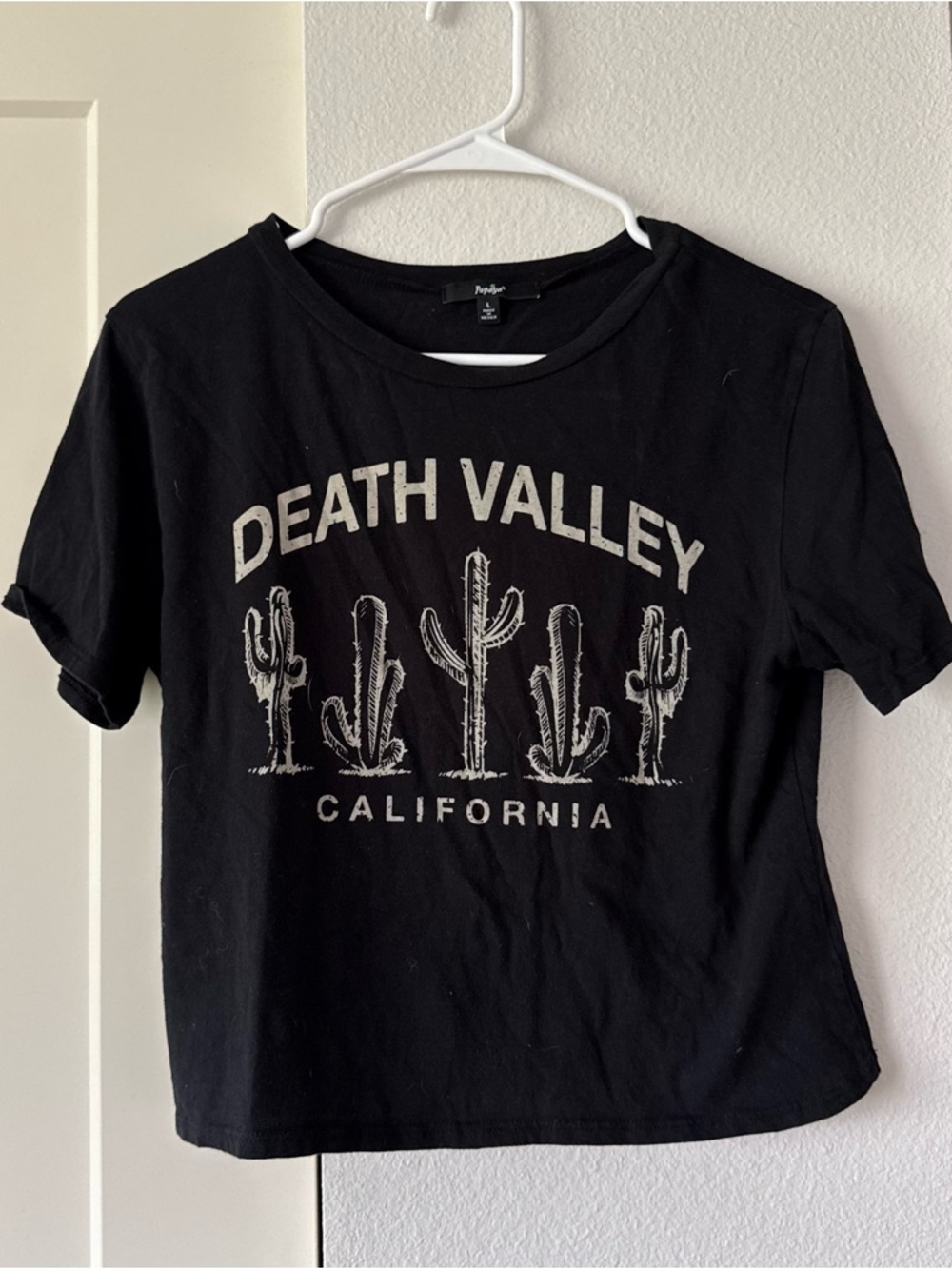Papaya Black 'Death Valley California' Cactus Graphic Tee